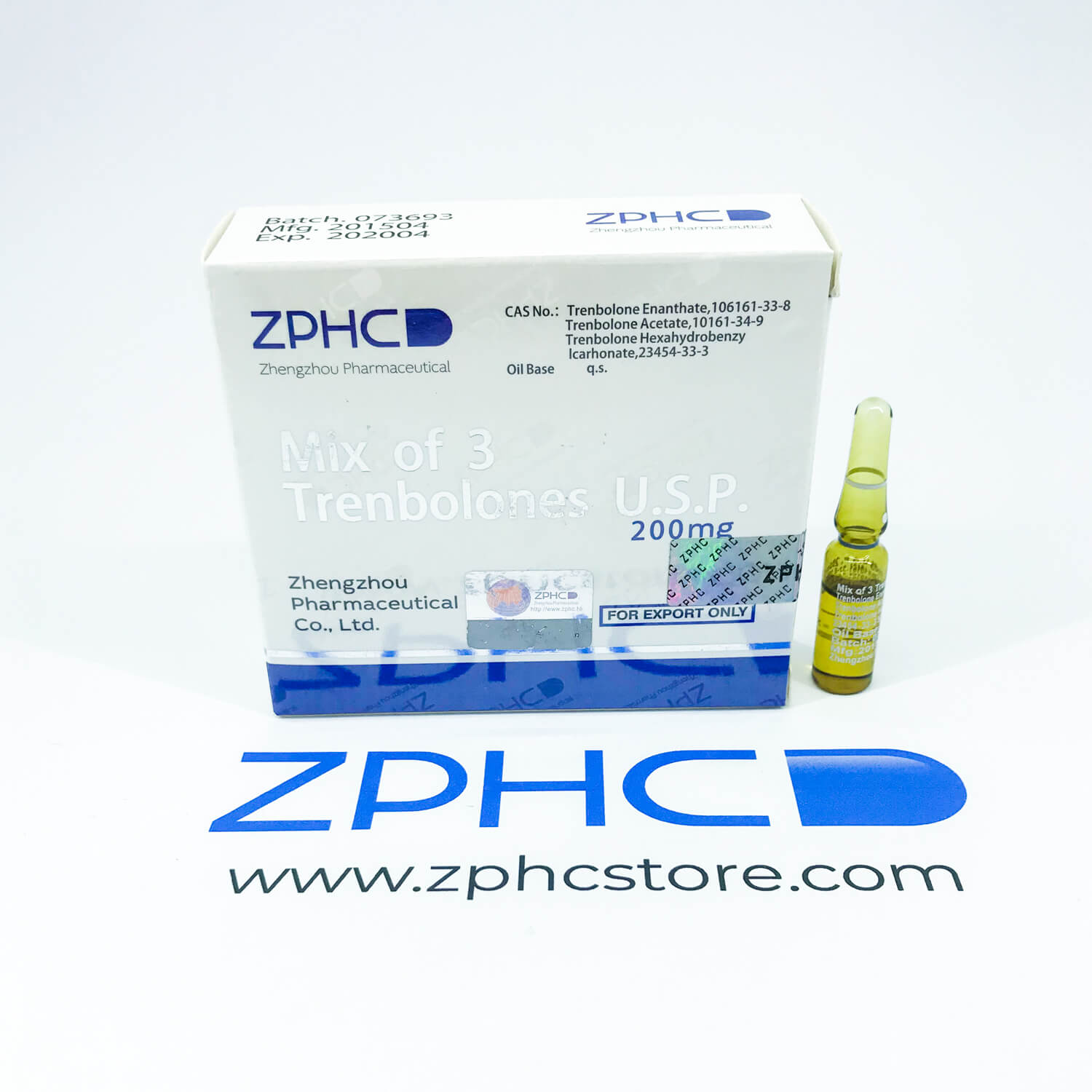 Trenbolones (Tri-Tren) ZPHC — 200 mg/ml (10 ampoules × 1 ml