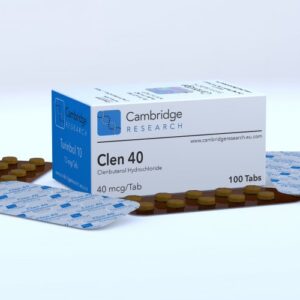 CLEN-40MCG/CAMBRIDGE RESEARCH