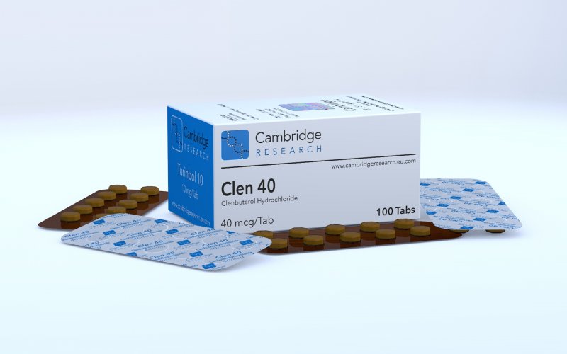 CLEN-40MCG/CAMBRIDGE RESEARCH